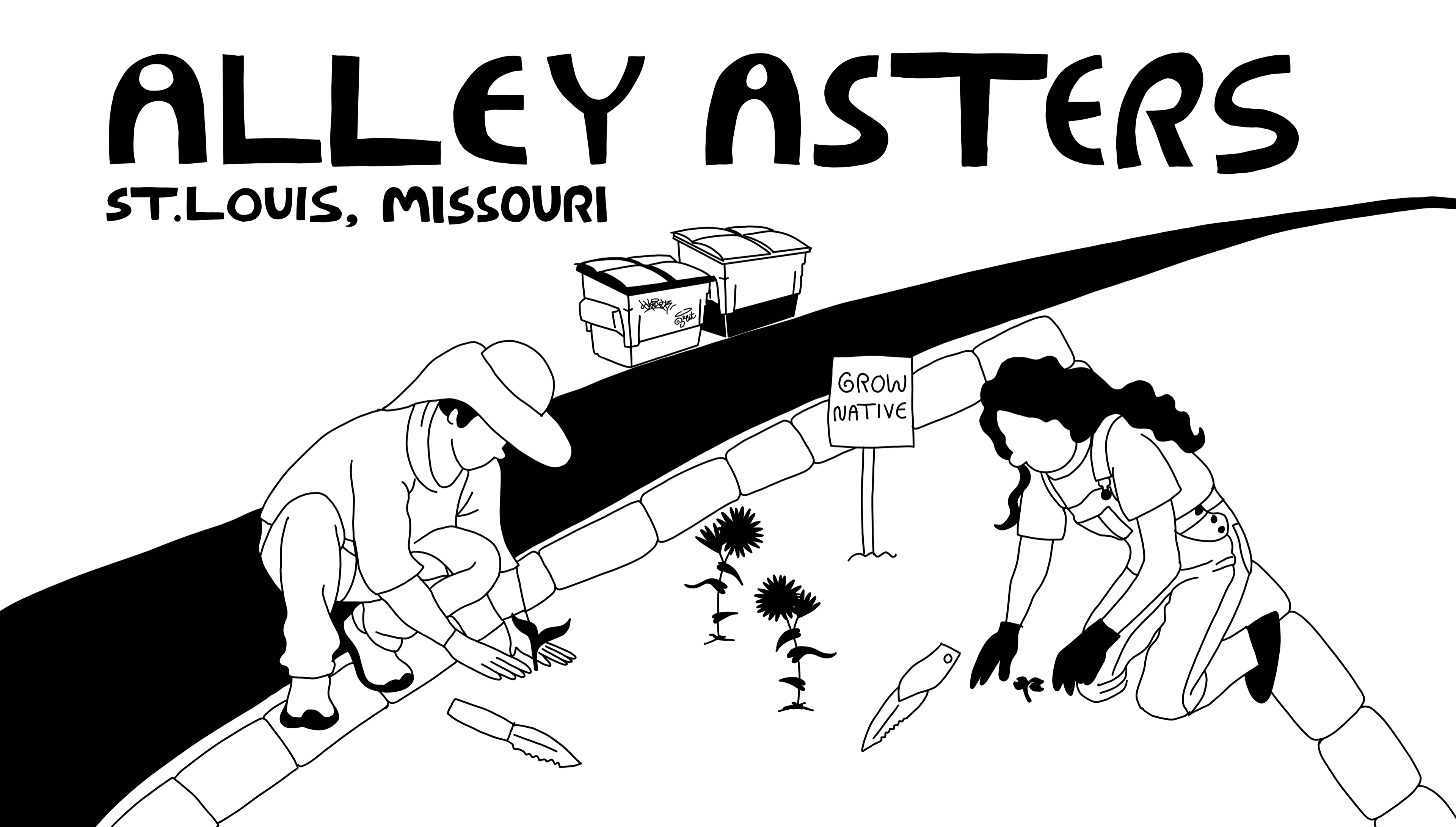 Alley Asters Logo